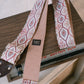 Mirage Nubuck Leather Guitar Strap