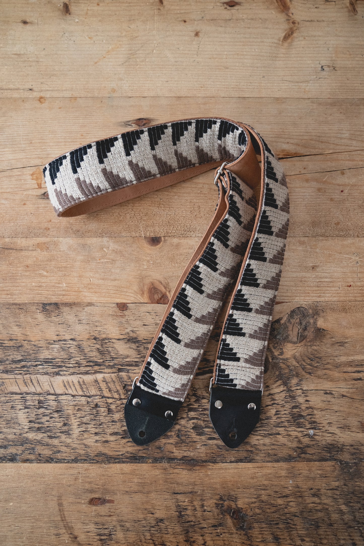 Pathways Nubuck Leather Guitar Strap