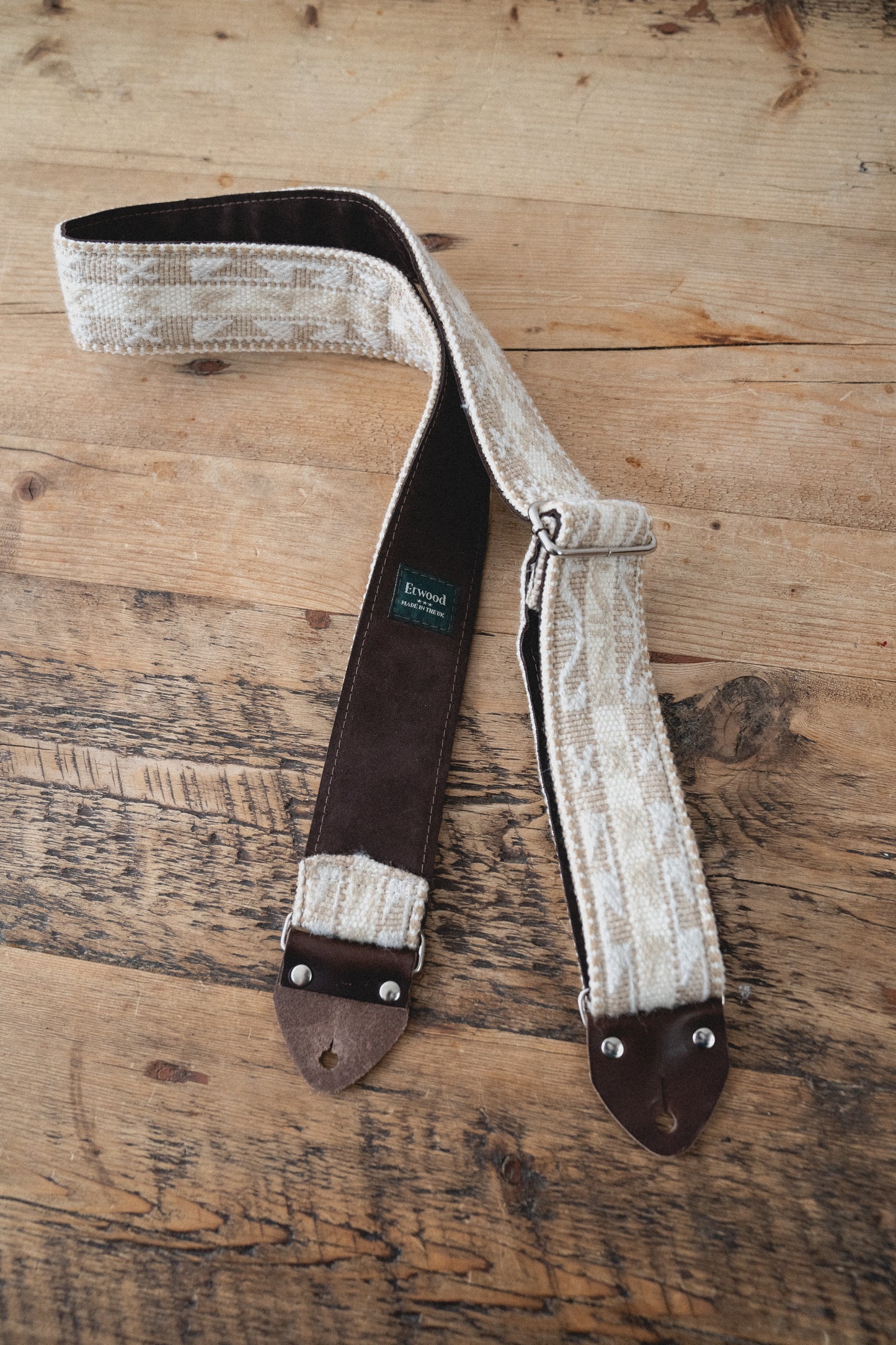 Norse Nubuck Leather Guitar Strap