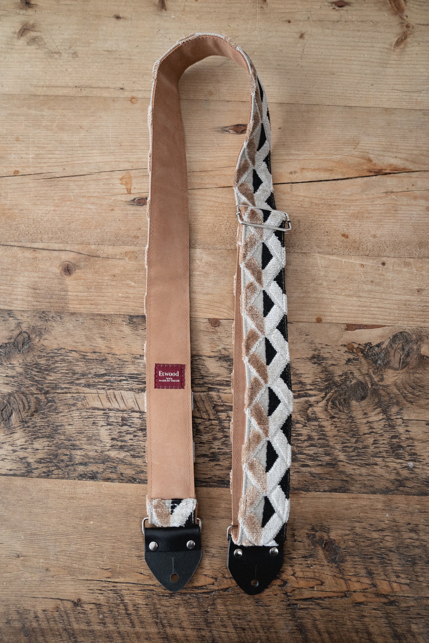 Limits Nubuck Leather Guitar Strap