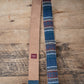 Ink Nubuck Leather Guitar Strap