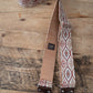 Mirage Nubuck Leather Guitar Strap