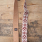 Aztec Thistle Nubuck Leather Guitar Strap