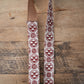 Aztec Thistle Nubuck Leather Guitar Strap