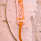 Tan British Leather Guitar Strap 3/4"