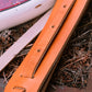 Tan British Leather Guitar Strap 3/4"