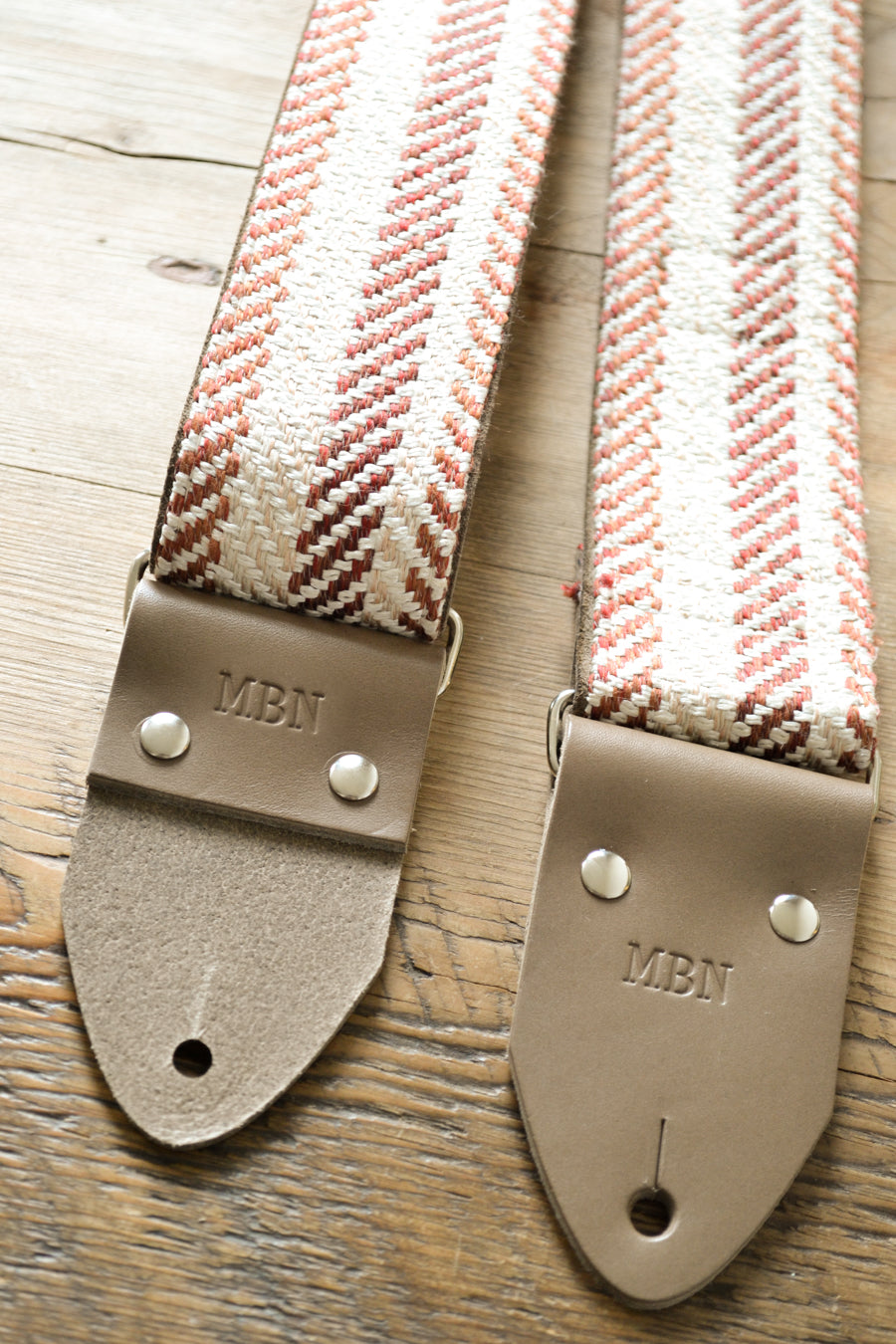 Solstice Nubuck Leather Guitar Strap