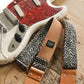 Fossil Nubuck Leather Guitar Strap