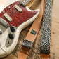 Fossil Nubuck Leather Guitar Strap