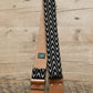 black guitar strap by Etwood Studios