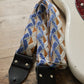 blue guitar strap by Etwood Studios