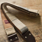 beige guitar strap by Etwood Studios